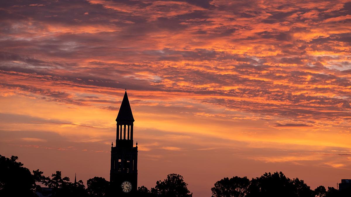 Bell Tower at sunset